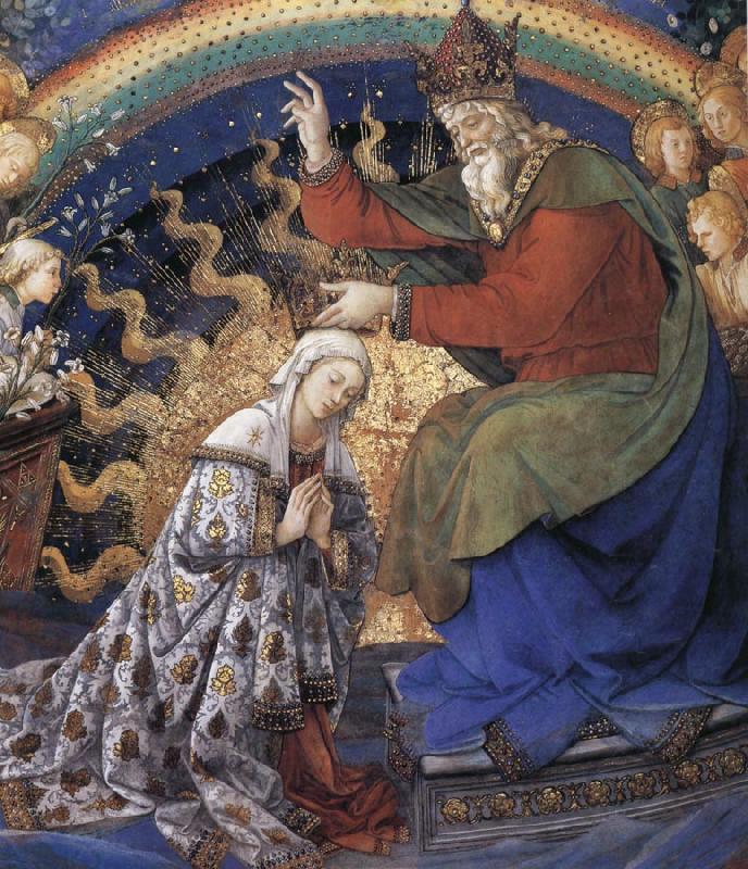 Fra Filippo Lippi Details of The Coronation of the Virgin China oil painting art